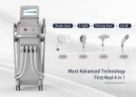 Skin Tightening Multi Functional Laser 4 Handpiece Brushless DC Water Pump With
