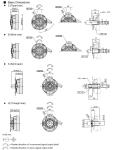 Ttl 300khz Thickness 20mm Solid Cone Shaft Encoder