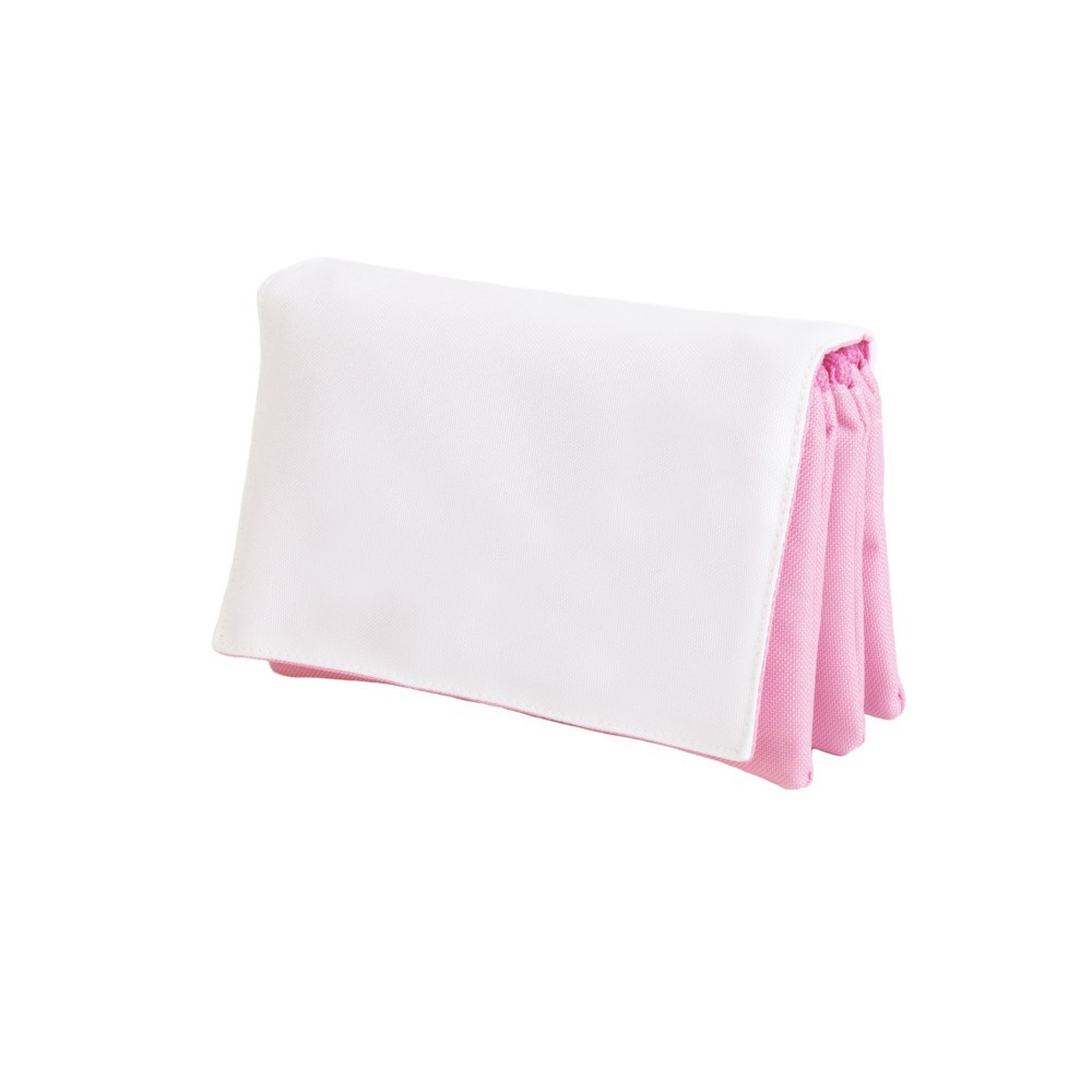 Three Layers Flip Stationery Storage Bag Blank Sublimation Cosmetic Clutch Handbag For Sublimation Printing