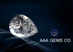 Forever Brilliant Colorless Moissanite Pear Anti High Temperature