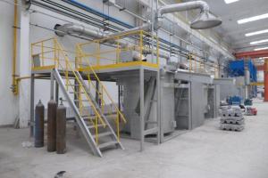 Quality Industrial Ovens And Aluminum Melting Furnace LPG NG Natural Gas For Melting wholesale