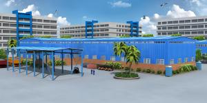 Quality ISO Certified Prefabricated Steel Structure Warehouse 1000 Square Meter wholesale