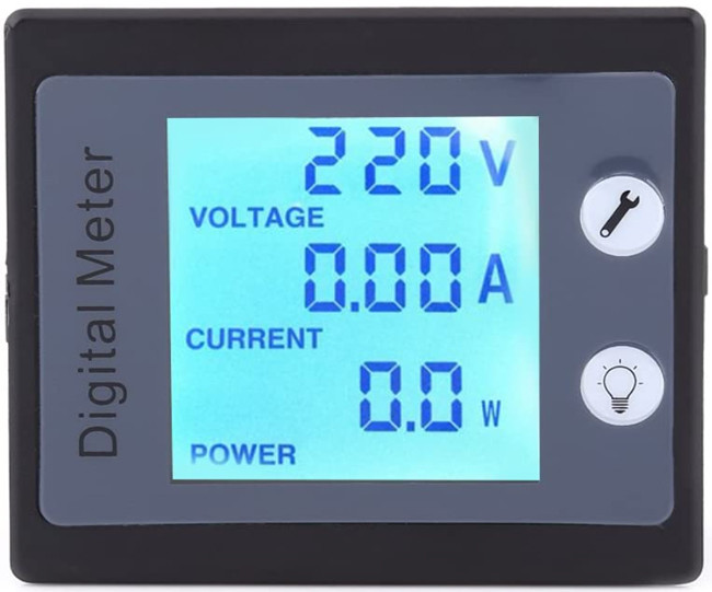 Alphanumeric 7 Segment LCD Display HTN For Water Energy Electric Meter Front Screen