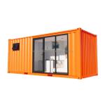 Outdoor Living and Family Hotel 2 Bedroom Prefabricated Steel Container House