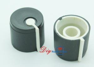 Quality x15mm Black Pointer Knob for DJ Mixer Guitar BASS effect pedal 5.5mm shaft wholesale