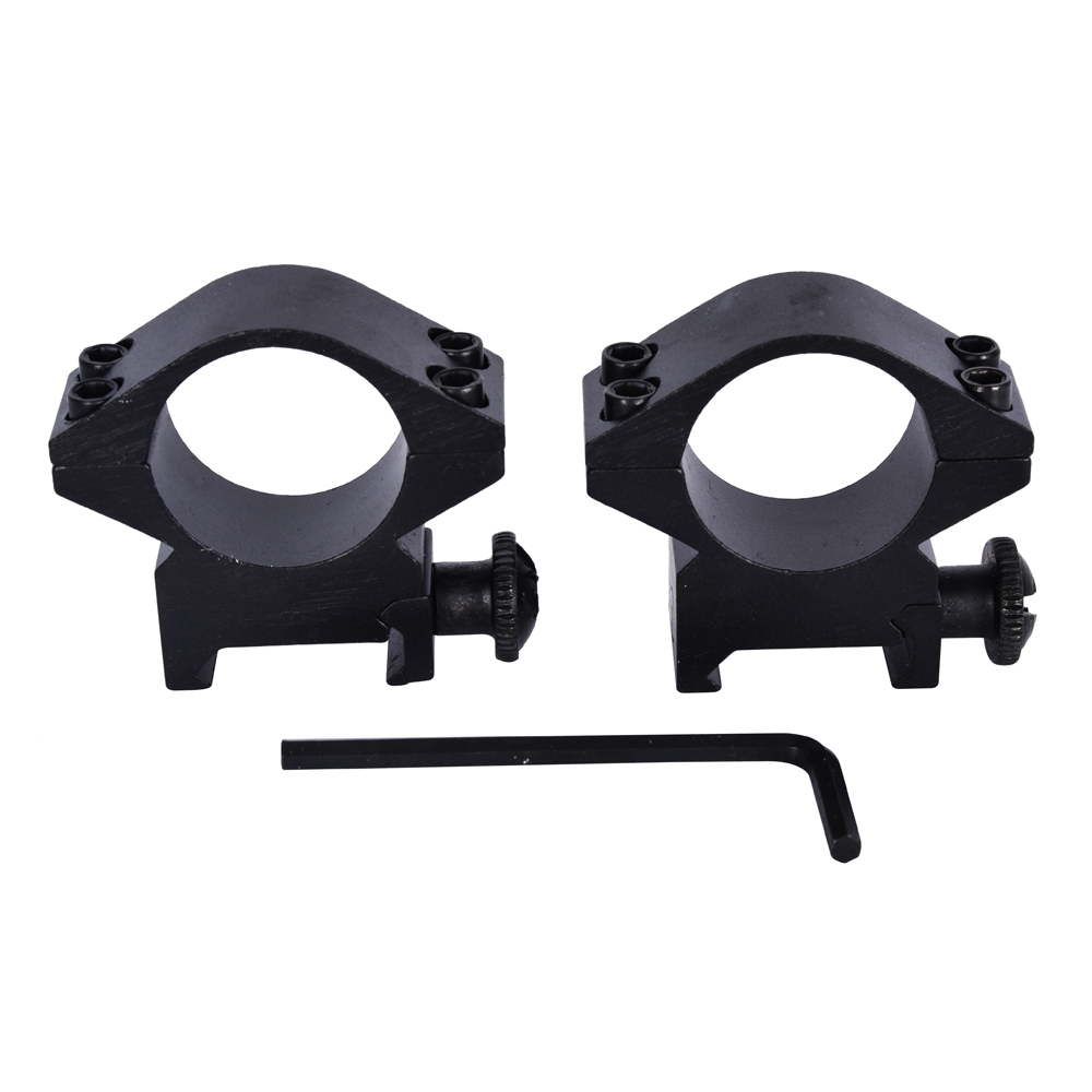 1'' Dual Rings Scope Mount for 11/21mm 25.4mm Tube Diameter and 8mm Saddle Height