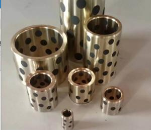 Quality Graphite Oilless Wrapped Bronze Bushings Copper Sleeve Customized Size wholesale