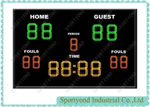 Quality LED digital football scoreboard with time display wholesale