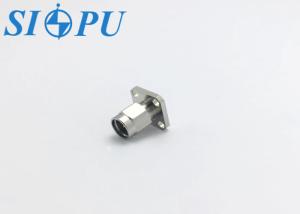 Quality SMA Male Microstrip RF Coaxial Connector Flange Mounted Stainless Steel Material wholesale