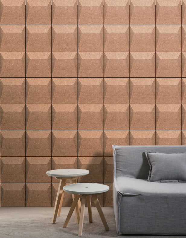 High Quality 500 Square Meters MOQ Cork Wall Panels for Interior Wall Design and Facades