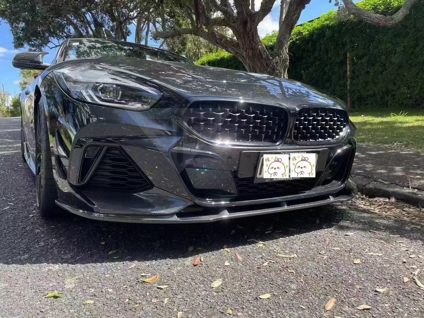 Carbon Fiber Body Kit for BMW Z4 G29 Z4 G29 Upgraded TRD Style Front Shovel Diffuser Spoiler Body Kit