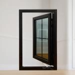 EPDM Silicone Casement Aluminium Aluminium Flush Windows German Brand Hardware