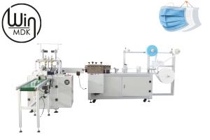 China 3ply Facial Mask Making Machine , 75pcs/Min Mask Maker Machine on sale
