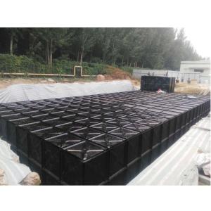 Quality Custom Underground Stormwater Detention Tanks , Anti Rust 1000 Litre Water Tank Square wholesale