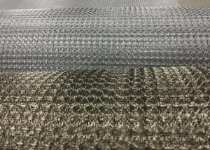 Quality 3D Pattern Metal Coated Polymer Mesh Fabric Light Weight wholesale