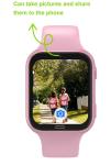 240x280 Video Calling Childrens Waterproof Smart Watch Gps Tracker LT34