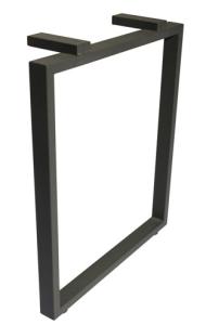 Quality black metal table side support leg ,#5025 wholesale