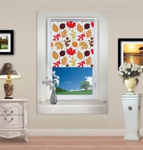 Quality Patterned Printed Blinds For Windows Waterproof noninvasive mounting wholesale