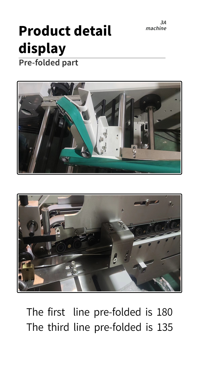 CQT900YG-2 Pre-Folded Bottom Lock Packaging Box Making Machine for High Productivity