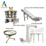 Vertical Nut Packaging Machine 304ss Food Packing Weighing Machine