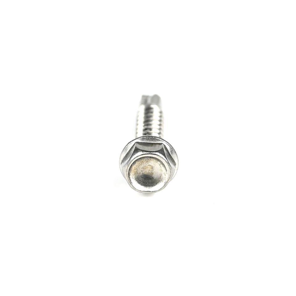 Hex Head Self Drilling Metal Screws with INCH Measurement System and Stainless Steel