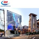 Window Glass Digital Billboard LED Screen Outdoor Transparent IP65