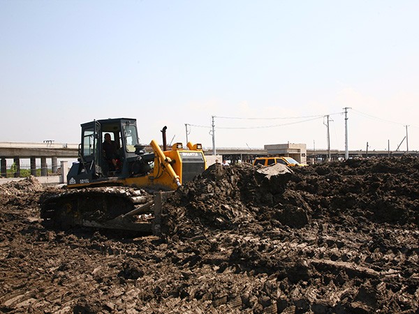 Cummins Engine 220hp Good Performance Shantui Bulldozer , Authentic Bulldozer Sd22 Dozer