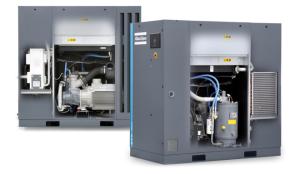 Quality Aluminum Alloy Rotary oil injected Atlas Screw Air Compressor Ga55 wholesale