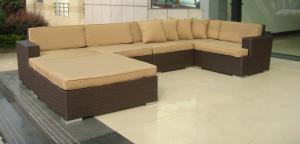 Quality rattan sectional sofa set wholesale