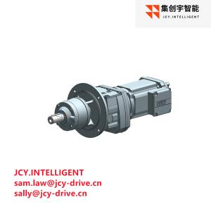 Quality 64.85 M1 Gear Helical Bevel Speed Reducer RM57DRN80M4 wholesale