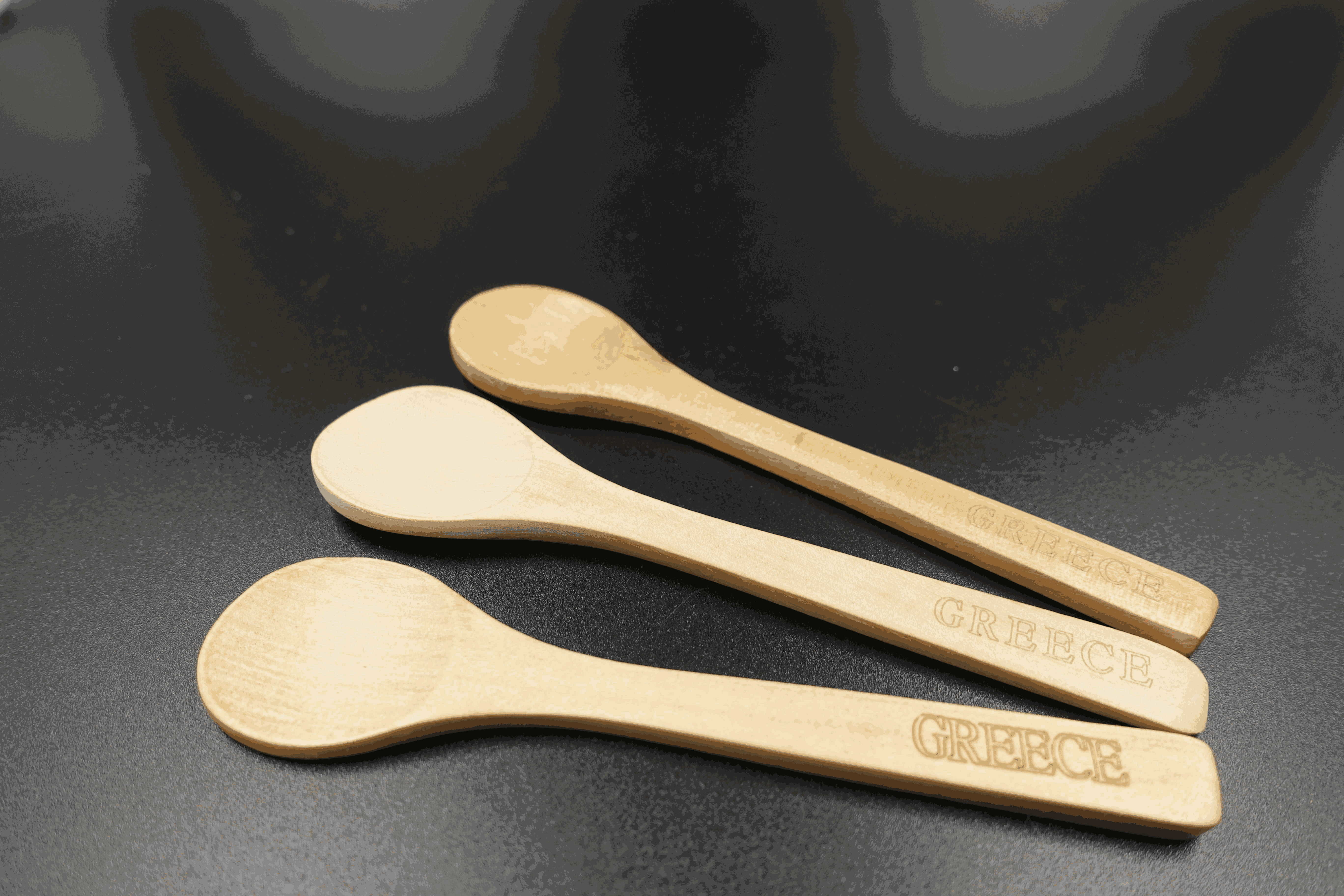 Reusable FDA LFGB Natural Bulk Wooden Spoons For Salt Herbs