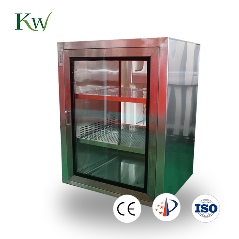 SUS304 Mushroom Hospital Cleanroom Dynamic Pass Box Clean Room For Lab