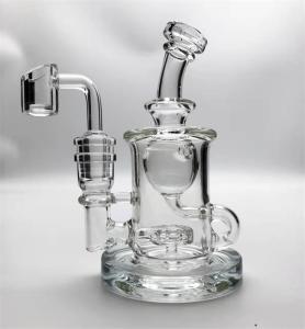 Quality Transparent Multicolor 14Mm DAB Oil Rig Handmade Smoking Hookah Pipe wholesale