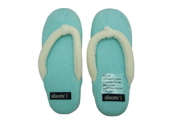 Custimozed Sponge Hotel Spa Slippers Breathable With Anti Slip Sole