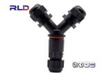 TUV Electrical 3 Way Tube 250VAC PA66 Waterproof Connectors