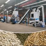 Moisture Content Of Raw Materials ≤20% Pellet Feed Production Line With