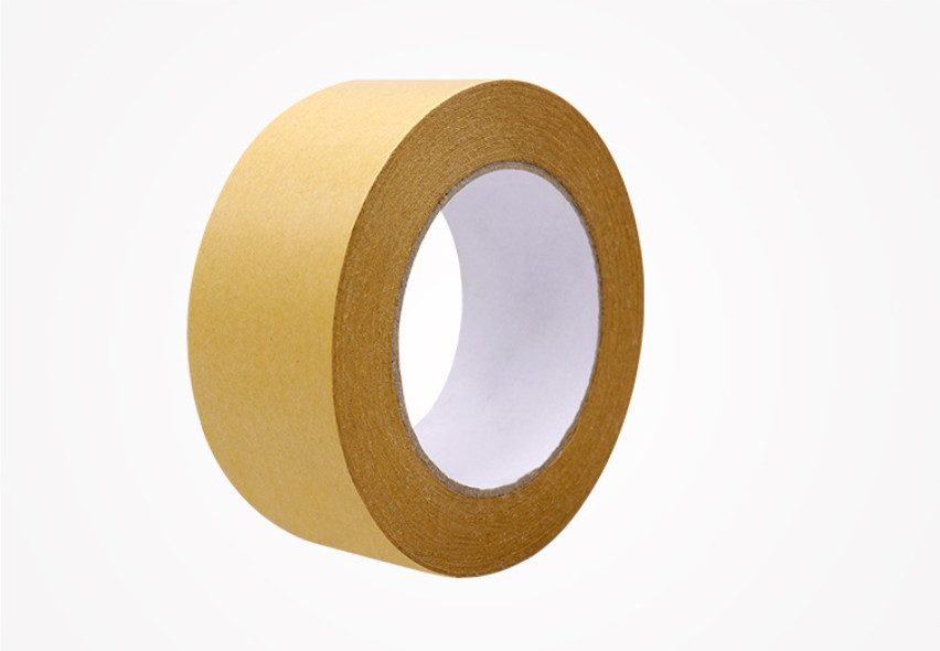 High-Viscosity Kraft Paper Tape, Water-Free Adhesive Paper, Strong Laminating Paper Sealing Tape