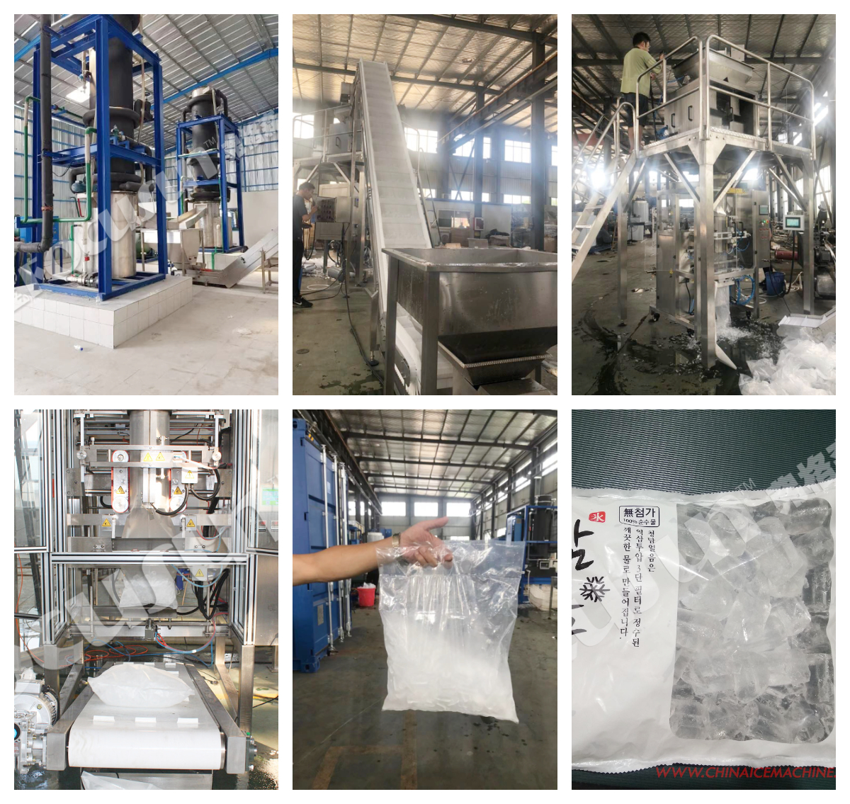 30000kg Ice Storage Capacity Unbeatable 30Tons Tube Ice Machine from Focusun Original