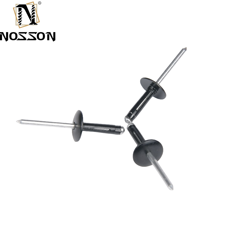 White Finish Dome Head Open End Blind Rivet for Customer Requirements in Stainless Steel