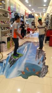 Quality custom 3D floor sticker wholesale