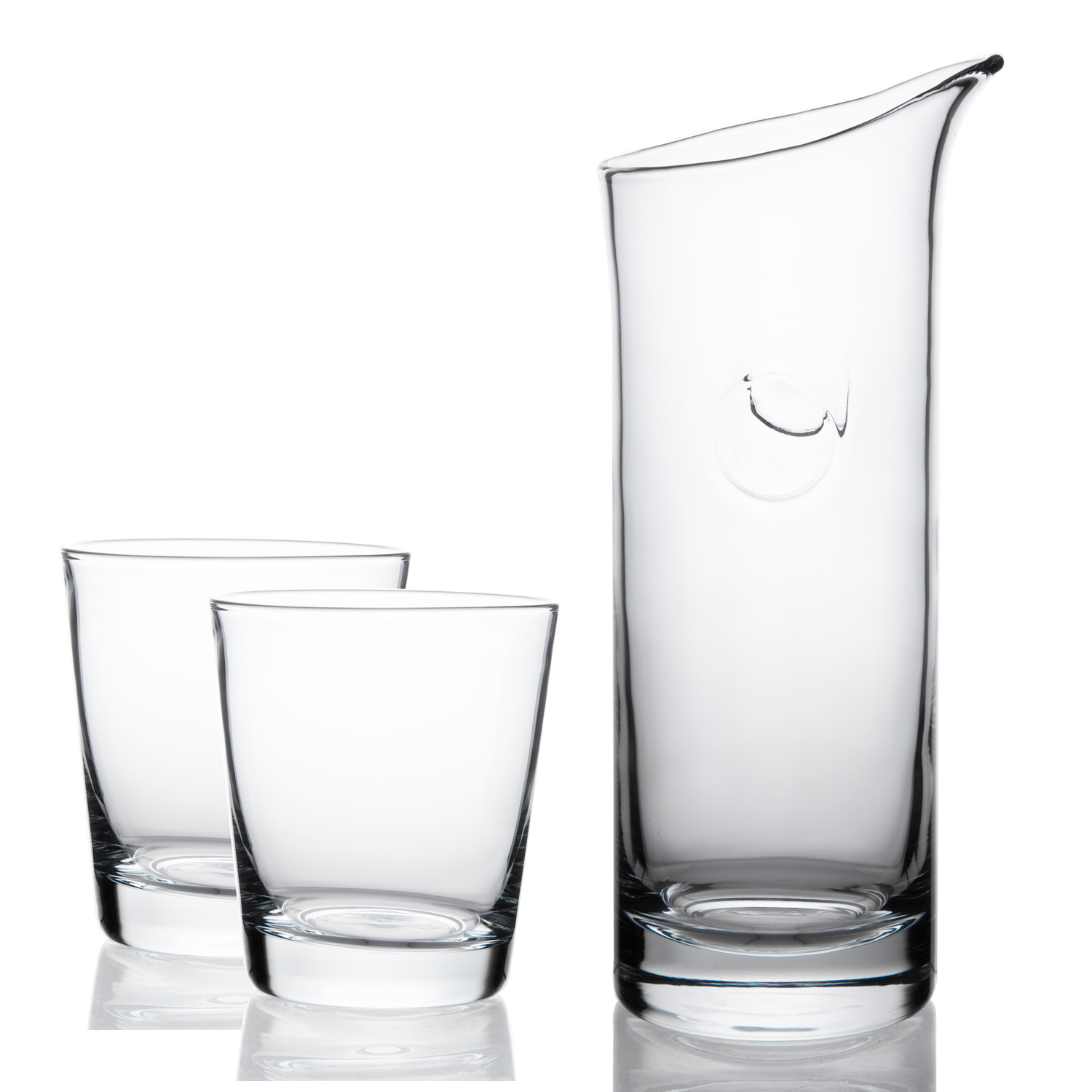 China High Quality water drinking bottle glass water carafe for tableware