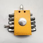 OEM Progressive Lubrication Distributor Sany Concrete Pump Spare Parts