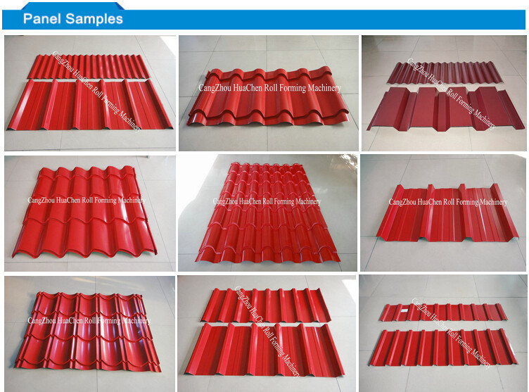Automatic Glazed tile roll forming machine step tile making machine from China