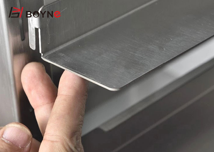 Commercial Stainless Steel Embrco Compressor Four Half Door Trays Insert Refrigerator