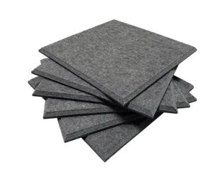 Quality Office Cinema Wall Soundproof Polyester Fiber Acoustic Panel Beveled Edge wholesale