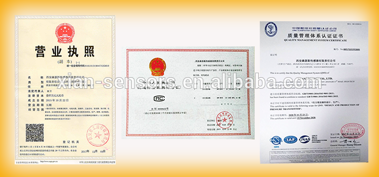OEM SS316L hydraulic pressure sensor