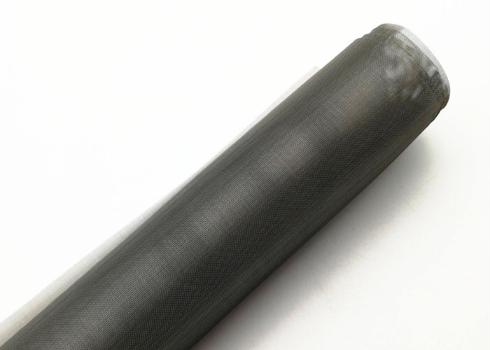 Black Pure Tungsten Wire Mesh 2-200 Mesh 15-25m Wire Length Stable Nature