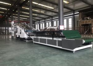 Automatic Flute Laminator Machine Steel Material 100pcs/Min Easy Operation