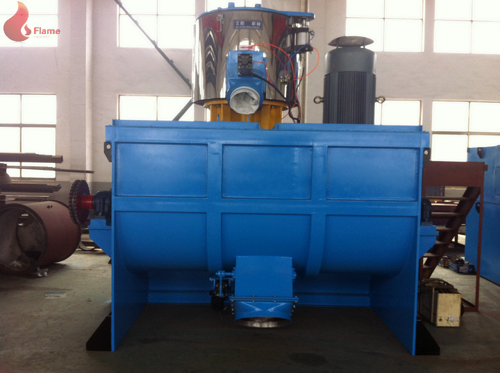 1000L 7.5Kw Cooling High Speed Mixer With Spiral Bevel Gear Reducer