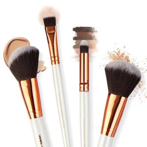 Quality High quality Wood Handle Makeup Brushes Fan Brush best make up brush wholesale
